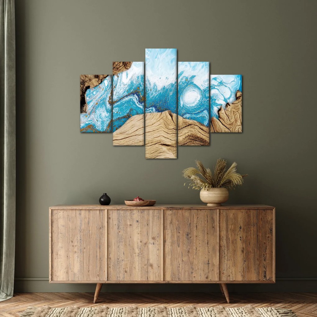 Obraz - Drevo (150x105 cm)