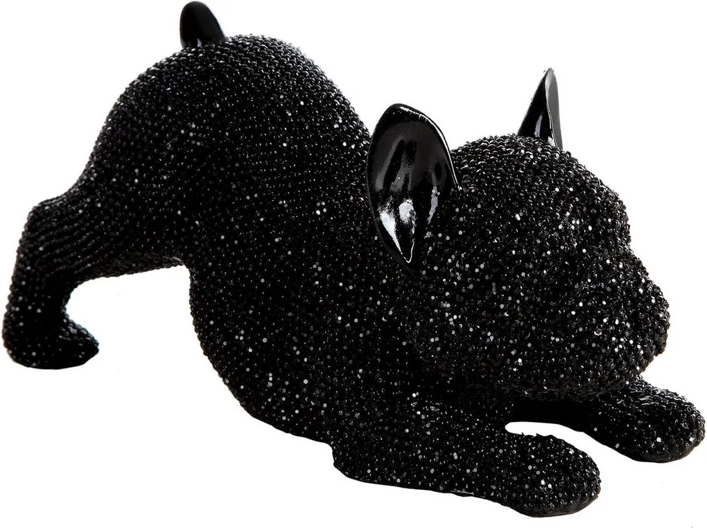 DEKORAČNÁ SOŠKA ELDO 19X8X9 CM ČIERNA