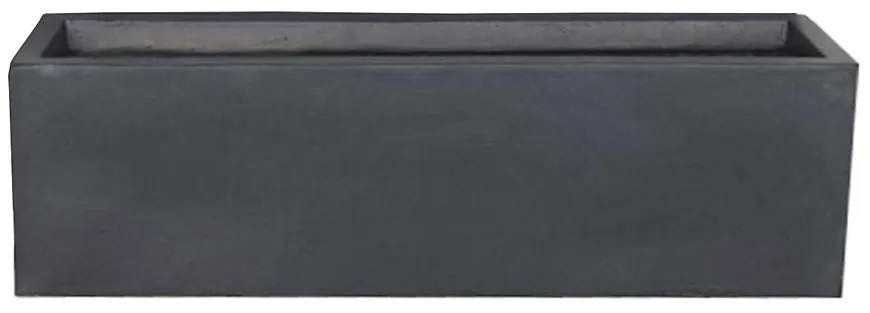 KVETINÁČ HC00592-3S 60X17X17 TMAVOŠEDÝ