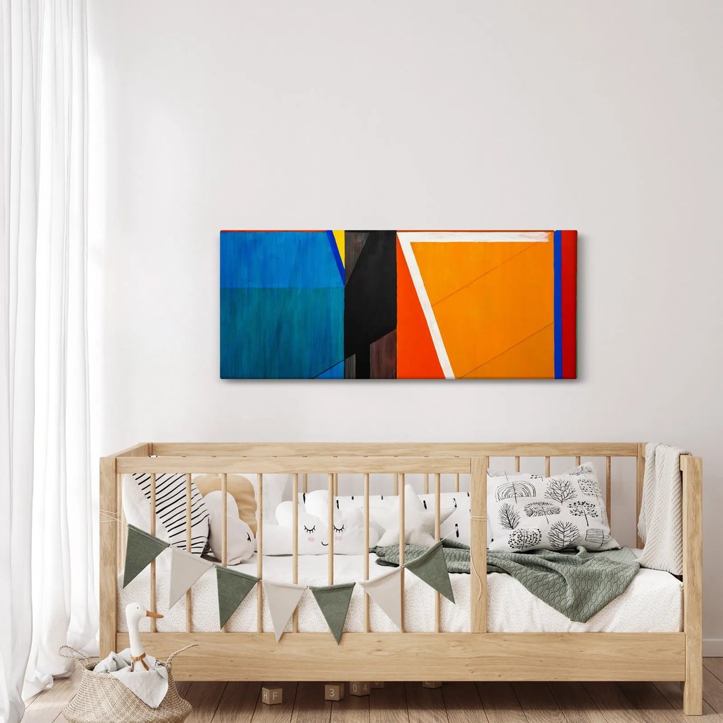 Obraz - Geometria (120x50 cm)