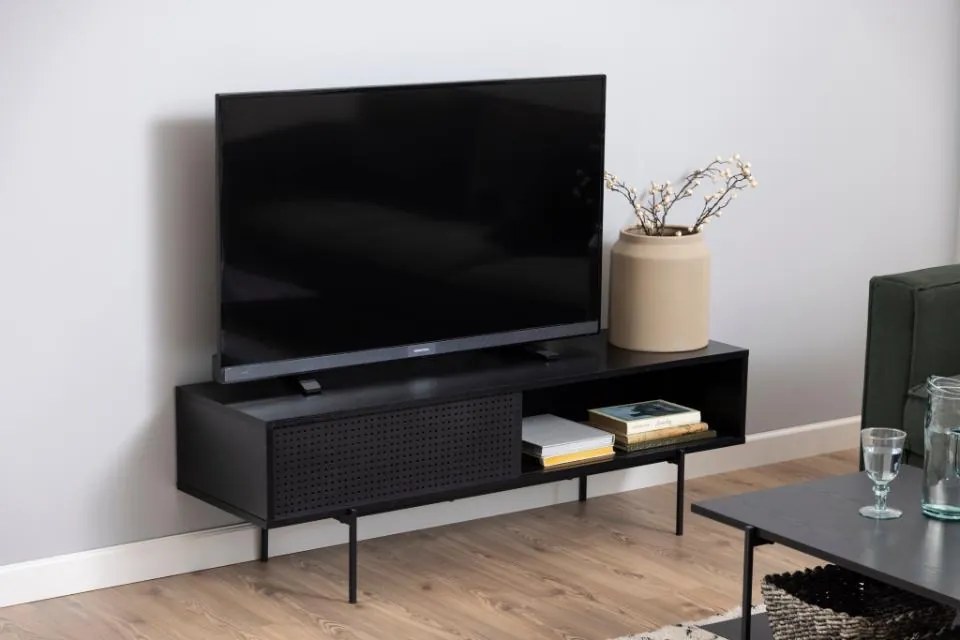 Actona TV stolík Angus 140 - čierna