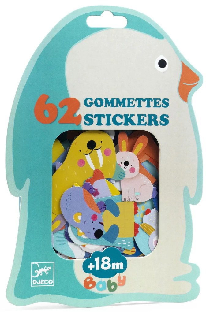 Moje prvé samolepky - polárne zvieratká