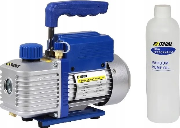 Vákuová pumpa na klimatizáciu s olejom v súprave 51 l/min