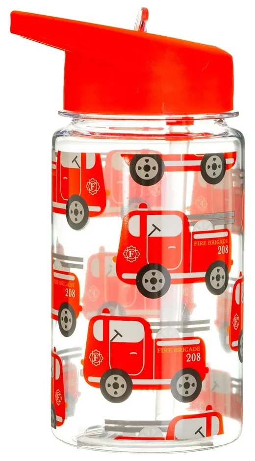 Detská fľaša na vodu Sass & Belle Drink Up Engine, 400 ml