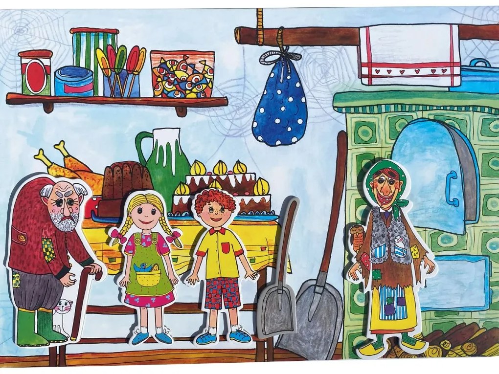MARIONETINO Divadlo pre deti Trojrozprávka Červená čiapočka