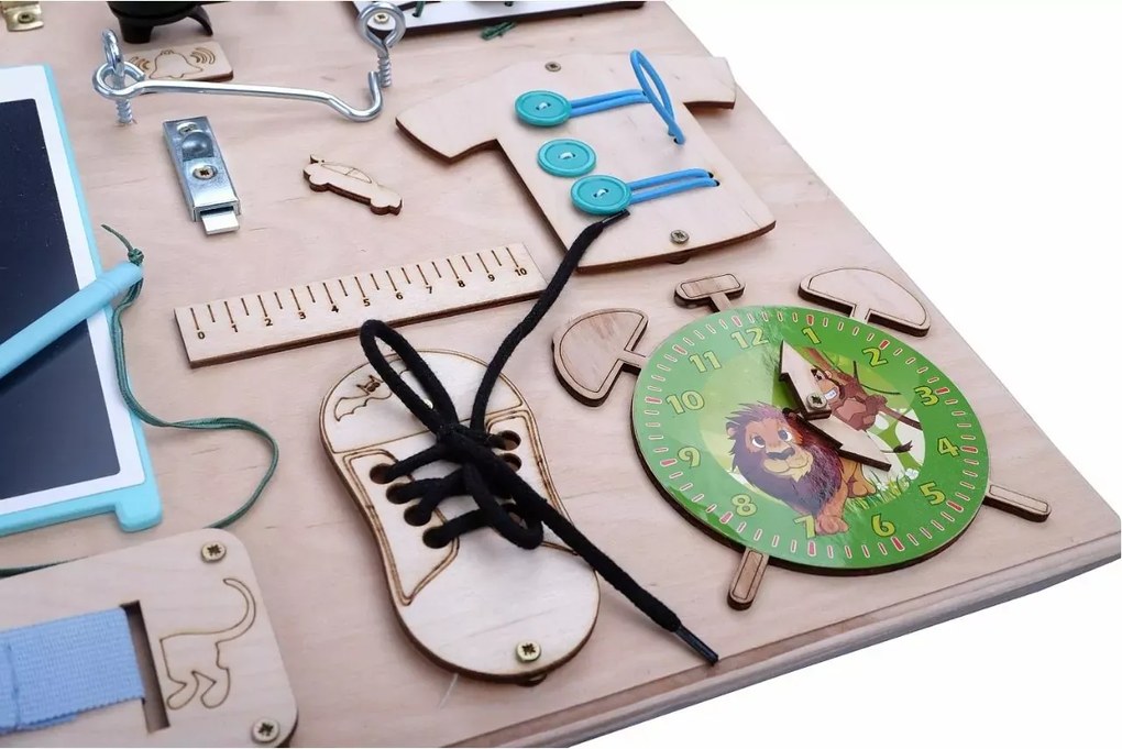 Interaktívna detská tabuľa - 75x50 cm - prírodná - typ 2