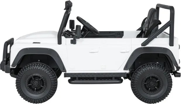 Elektrické autíčko Land Rover Defender 110 SVX biele