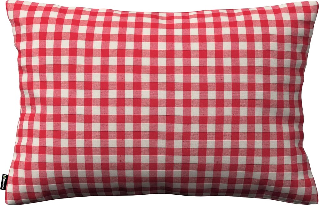 Karin - jednoduchá obliečka, 60x40cm farba produktu červená látka vzorované