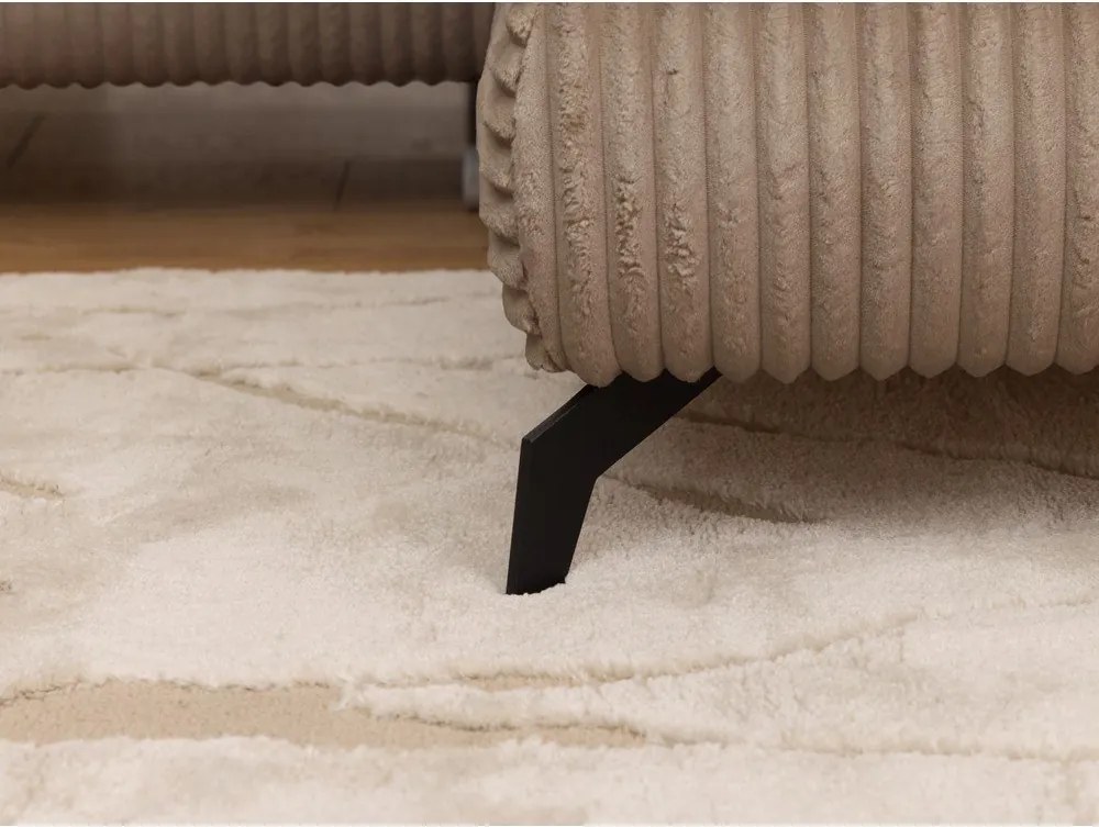 Hnedá menčestrová rohová pohovka (pravý roh/do L) Marbeya – Ropez