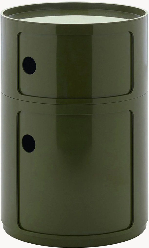 Dizajnová skrinka Componibili, 2 moduly, V 62 cm