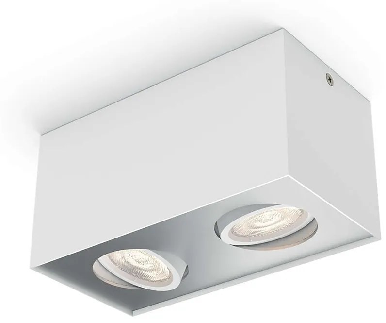 Philips 50492/31/P0-LED Stmievateľné bodové svietidlo MYLIVING BOX 2xLED/4,5W/230V