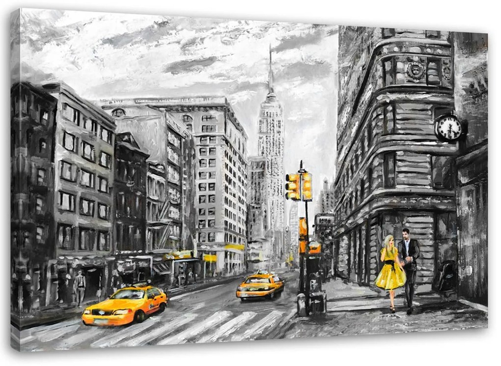 Gario Obraz na plátne Ulica v New Yorku Rozmery: 120 x 80 cm