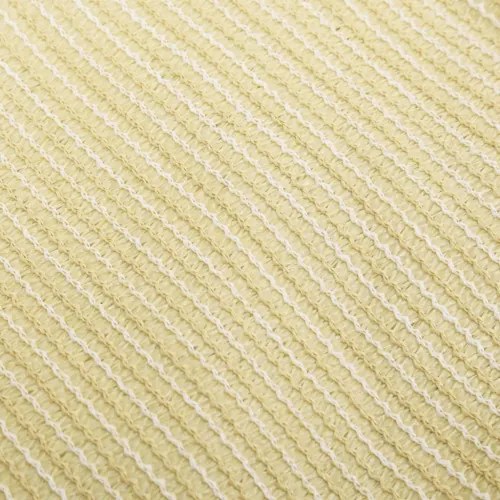 vidaXL Tieniaca plachta 160 g/m² béžová 2x2,5 m HDPE-