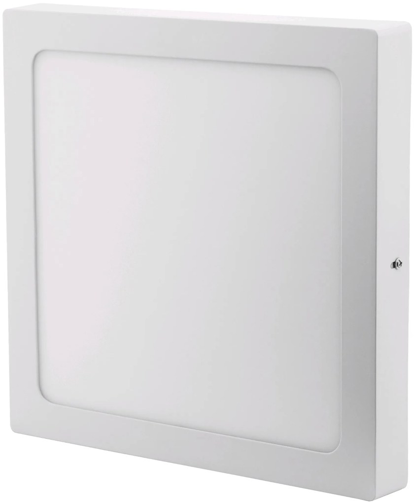 AVIDE Prisadený stropný LED panel, 24W, denná biela, 30x30cm, štvorec, biely