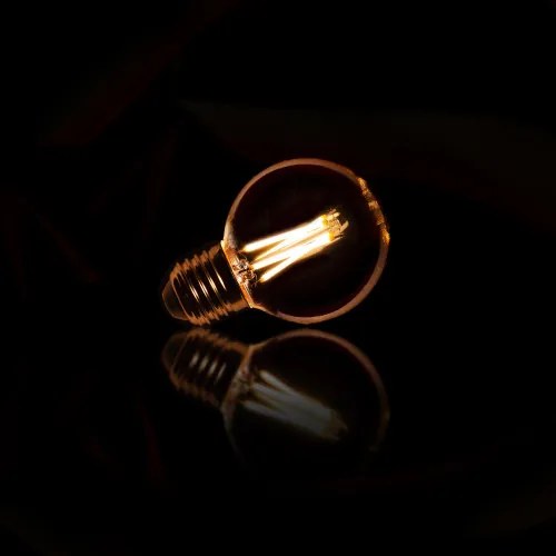Filament LED žiarovka 84-64 Ø6cm Amber glass - Komfort-nábytok