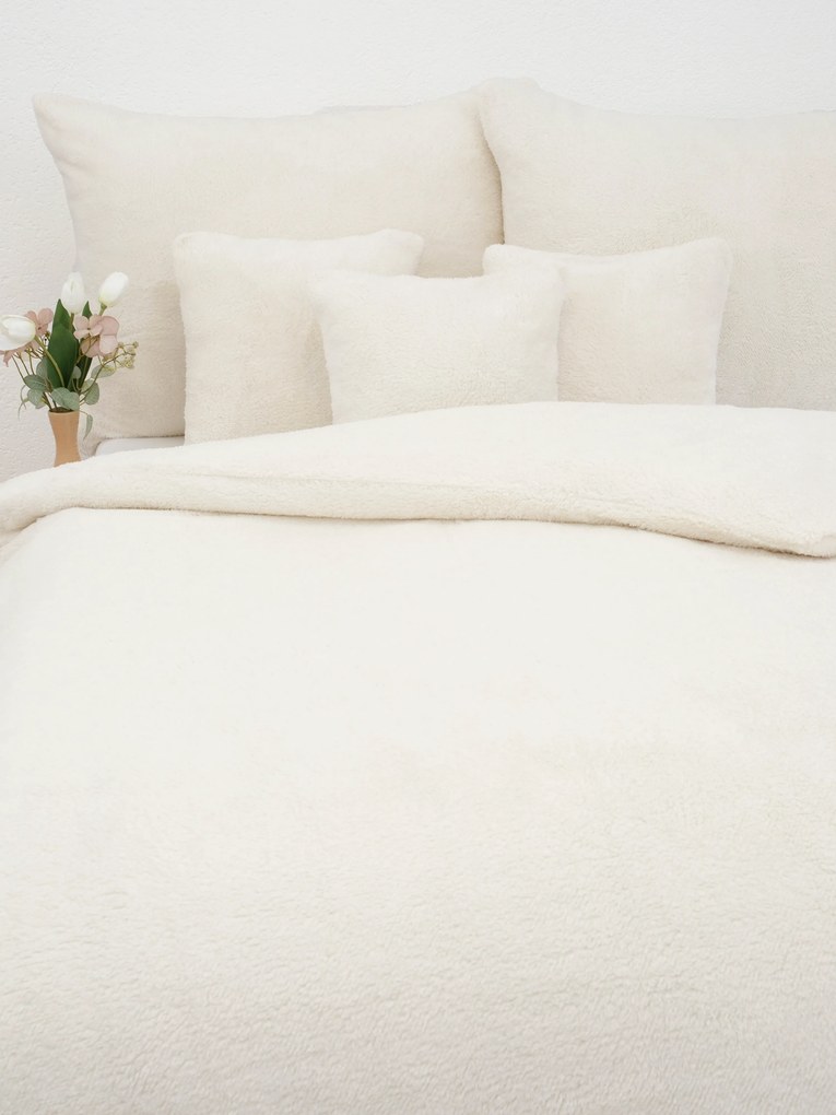 Baránkové obliečky mikroplyš Exclusive – Teddy krémové