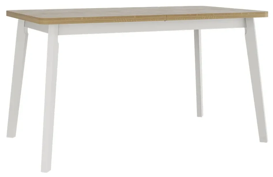 Stôl Harry 80 x 140/180 VI, Morenie: dub artisan L, Farby nožičiek: čierna
