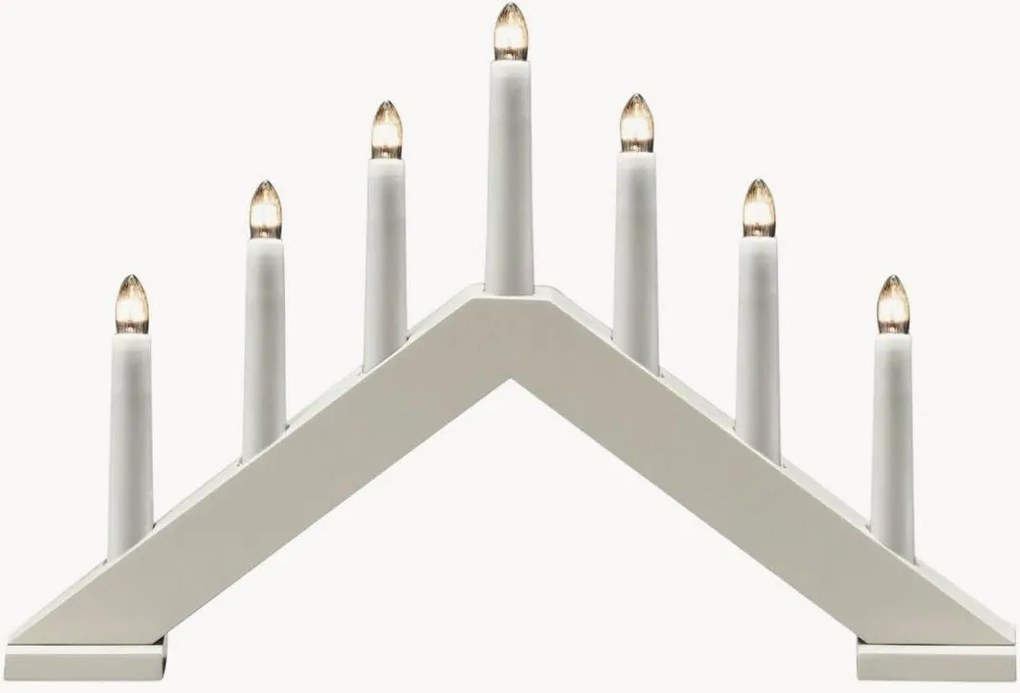 Svetelná dekorácia Candlestick White