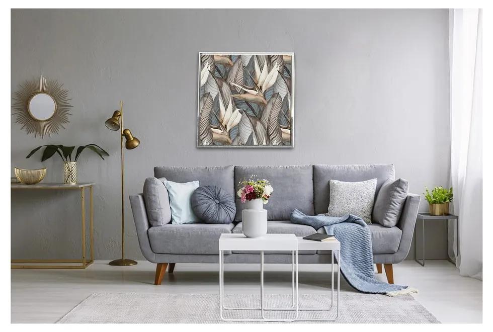 Obraz na plátne Styler Tropical Flowers, 65 x 65 cm