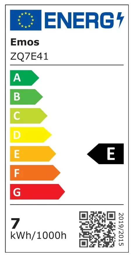 Teplá biela LED žiarovka E27, 7 W – EMOS