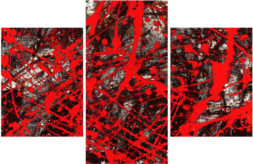 Obraz - Expresívne abstrakcie (90x60 cm)