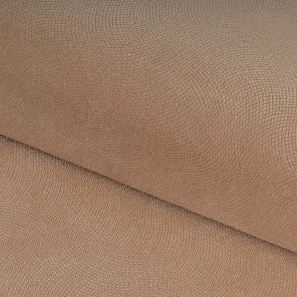 Svetlohnedý zamatový taburet Estela – Casa Selección