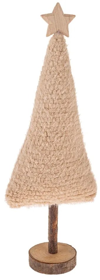 Látková vianočná figúrka (výška 36,5 cm) Tree – Dakls