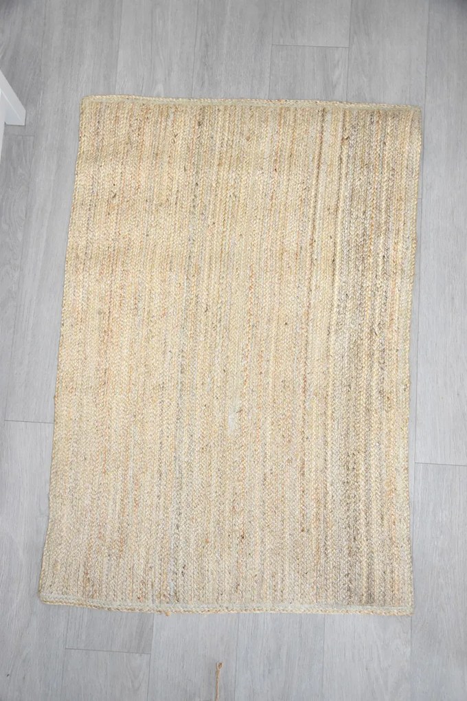 Obdĺžnikový jutový koberec - prírodný Rozmery (cm): 60x90