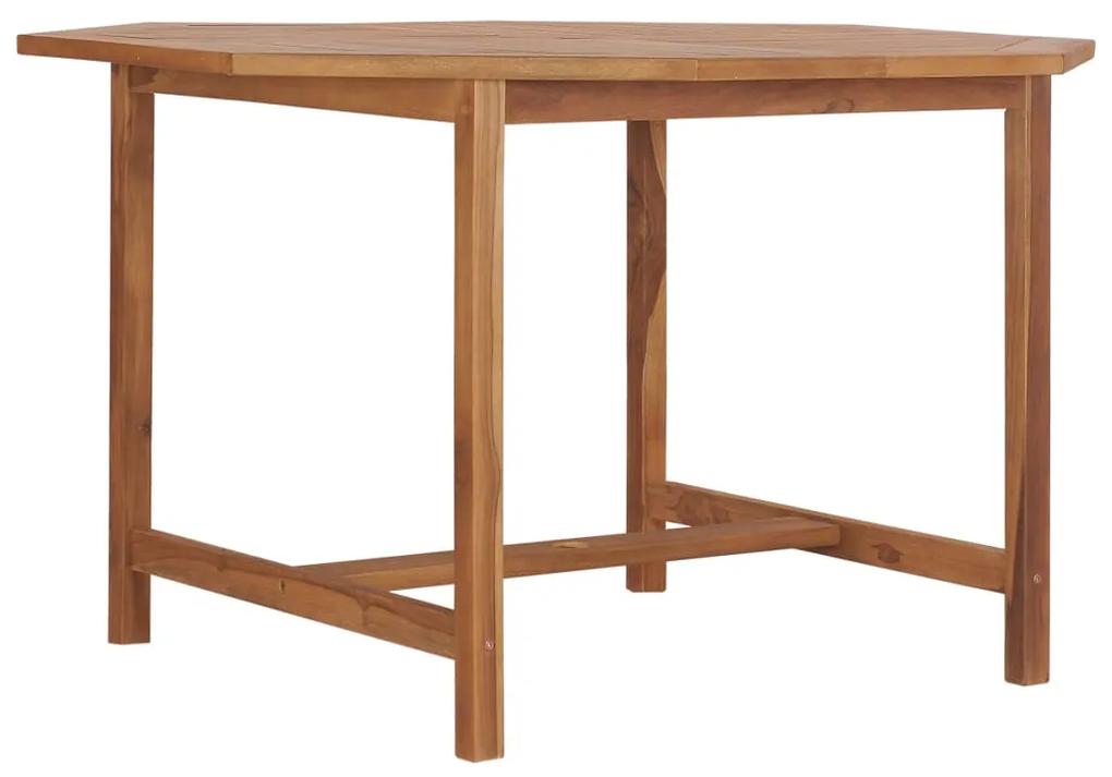 Záhradný stôl 120x120x75 cm, tíkový masív 49006