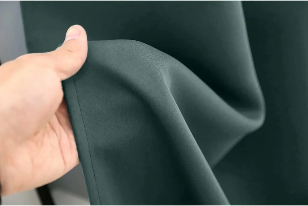 Tyrkysový záves OXFORD 140x250 cm Zavesenie: Riasiaca páska