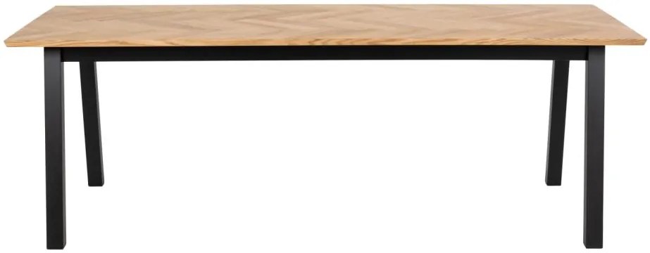 Jedálenský stôl Brighton hnedá 75 × 220 × 95 cm ACTONA