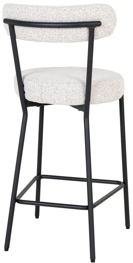 Biela barová stolička (výška sedadla 65 cm) Badalona – House Nordic