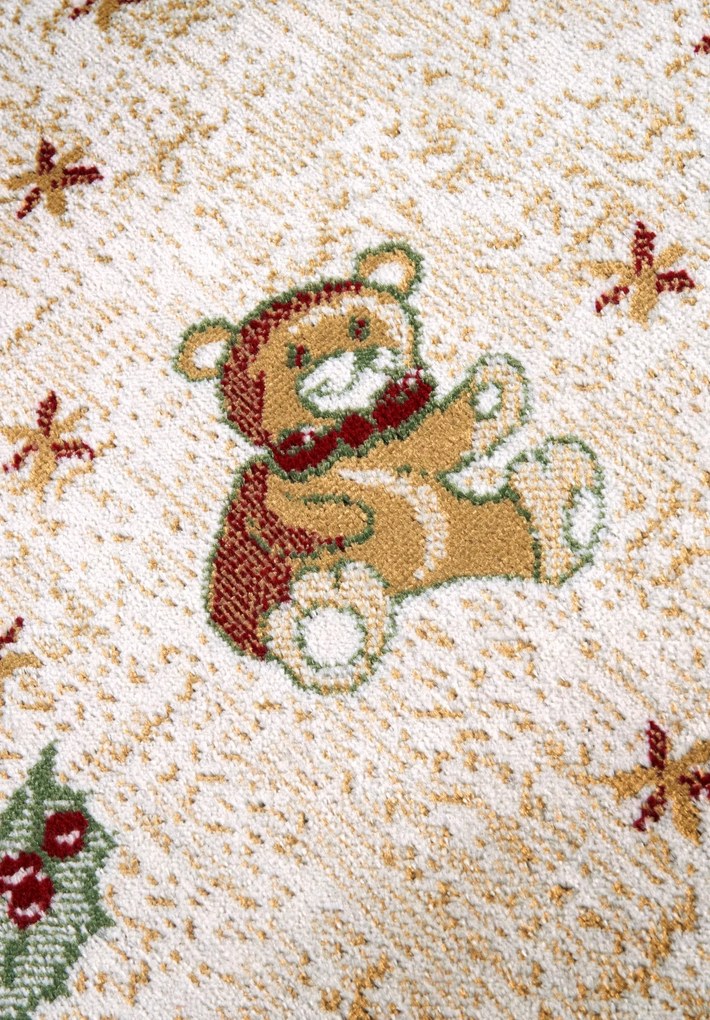 Villeroy & Boch, DOPREDAJ: 200x200 (průměr) kruh cm Kusový koberec Villeroy & Boch Toy's delight se střiženým vlasem 106218 Green, Multicolor, 200x200 (priemer) kruh, zelená, obývacia izba