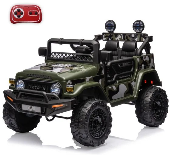 Elektrické autíčko Toyota FJ Cruiser army