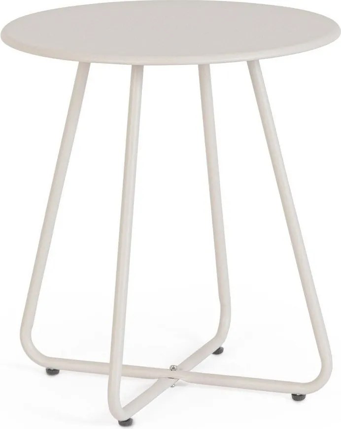 Oceľový okrúhly záhradný stolík ø 45 cm Jable – Bizzotto