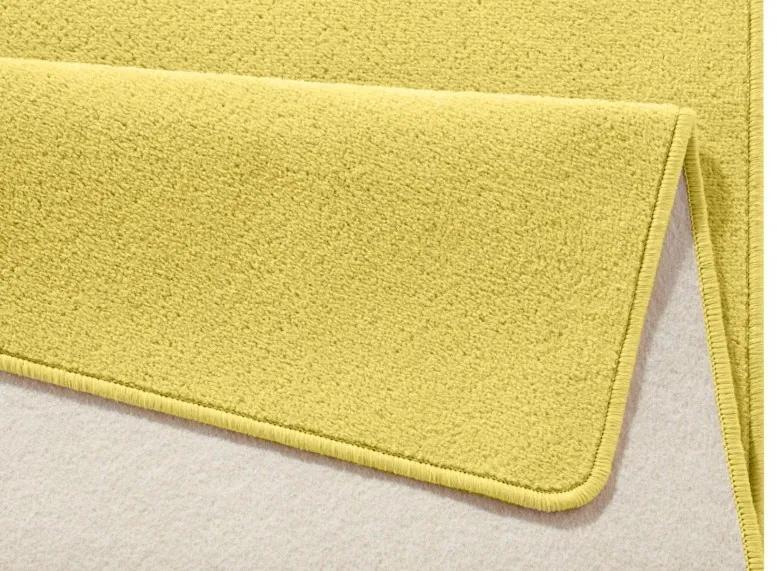 Hanse Home Collection koberce Kusový koberec Fancy 103002 Gelb - žltý - 133x195 cm