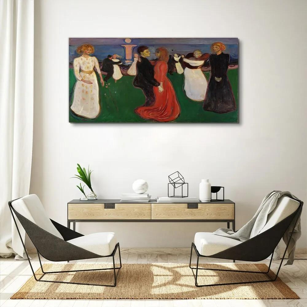 Obraz Canvas Tanec života Edvard Munch