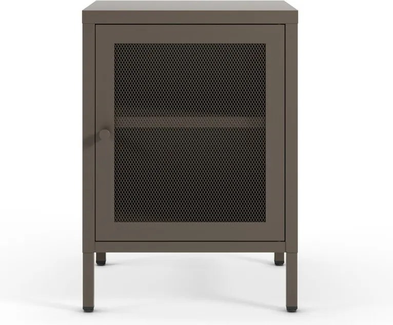 Sivý nočný stolík Fayna – Marckeric