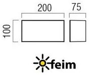 REDO 90324 KODIAK exteriérové nástenné svietidlo SMD LED 8W 700lm 3000K IP65 biela