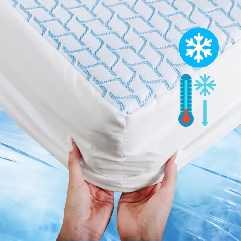 Chladivá plachta IceFresh Comfort s gumičkou po obvode EMI, Plachta 90x200
