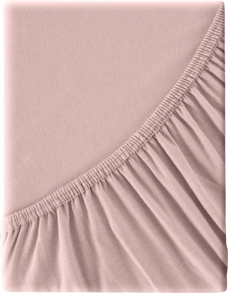 JERSEY PRESTIERADLO JERSEY3 120X200 CM PUDROVÉ