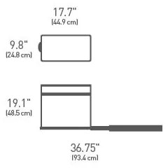 Plastový odpadkový kôš 30 l - simplehuman