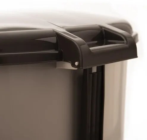 Orion Kôš odp. UH s pedálom 30 l kávovo hnedá, 30 l