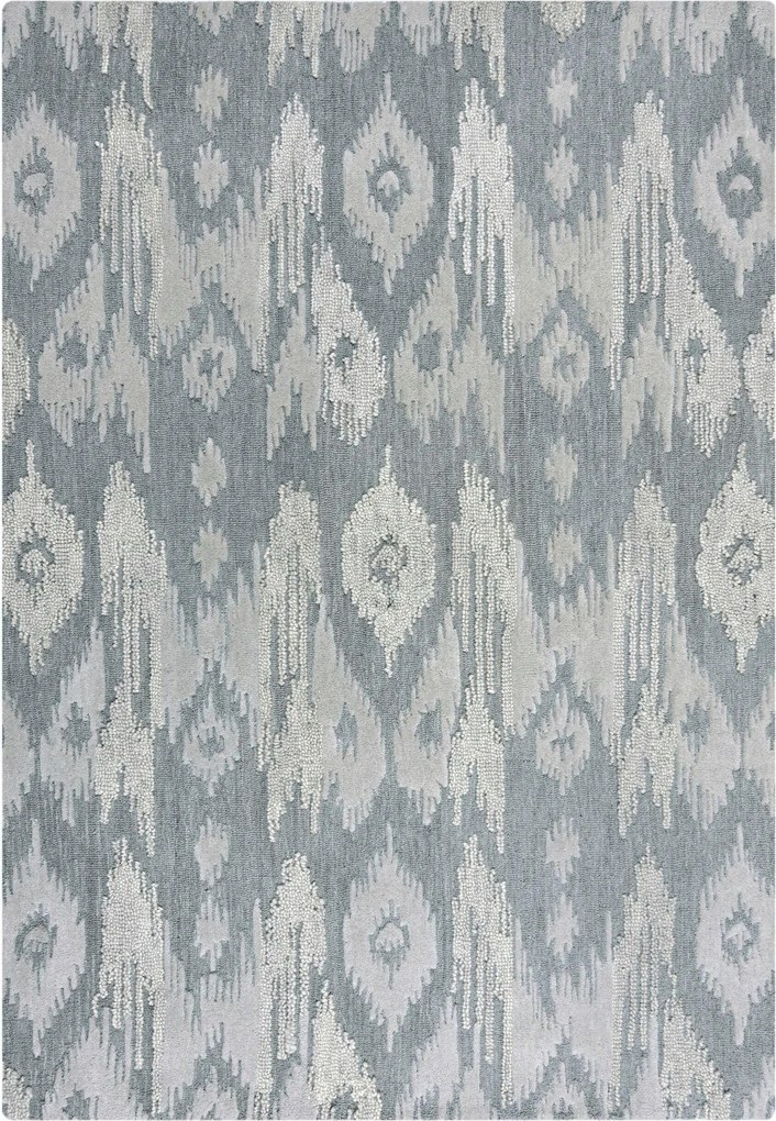 XXXLutz VLNENÝ KOBEREC, 200/290 cm modrá Flair Rugs - Online Only bytové doplnky - 003165045503