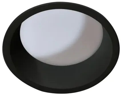 LED svietidlo Aida R16W do sadrokartonu čierne