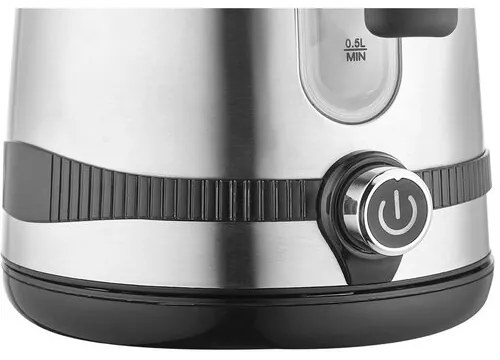 Activer Rýchlovarná kanvica s termostatom Rubis 1,7 l, nerez/čierna
