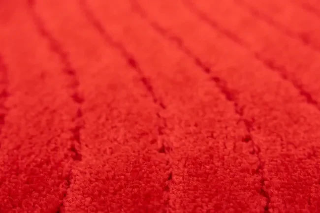 Kúpeľňový koberček Sara Red červený Fale
