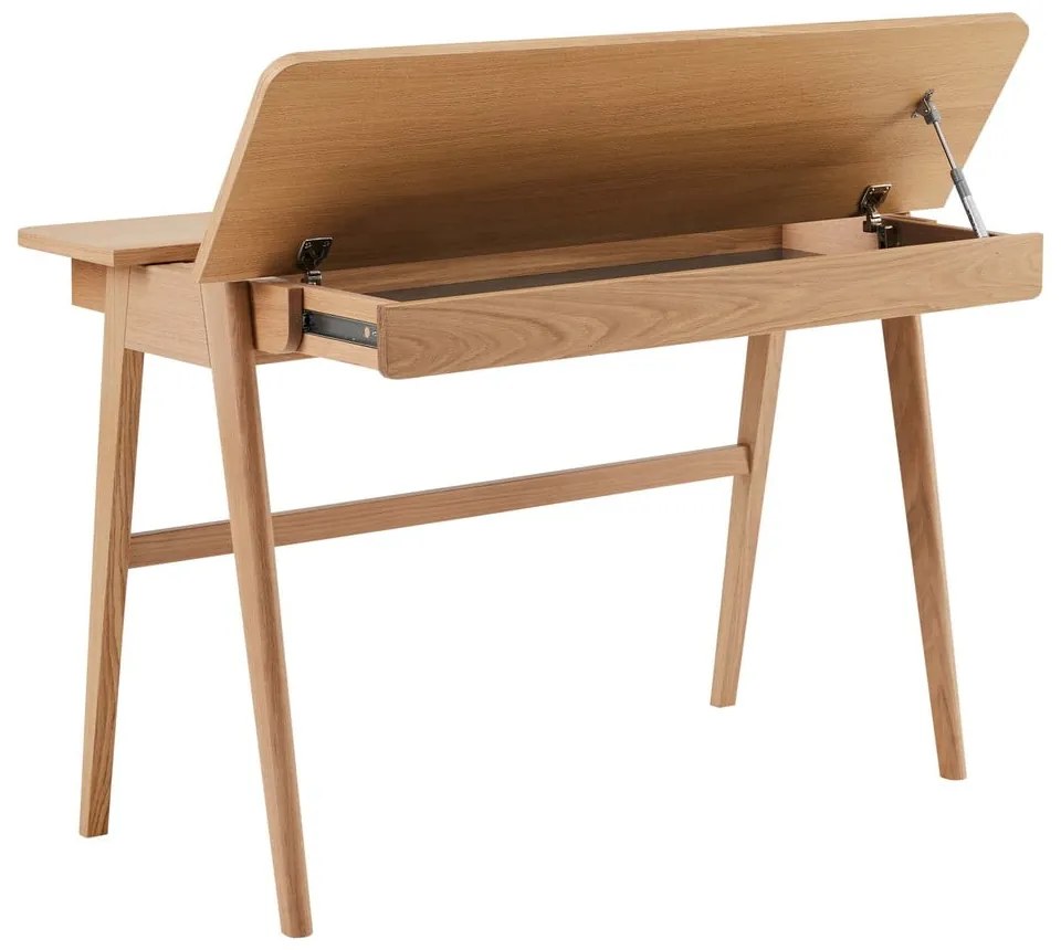 Pracovný stôl s doskou z dubového dreva 110x55.5 cm Home - Hammel Furniture