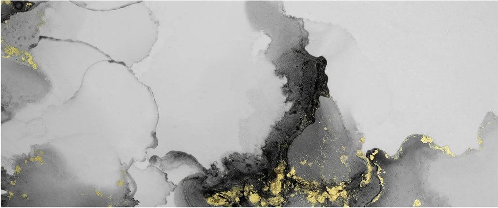 Obraz - Atramentové umenie (120x50 cm)