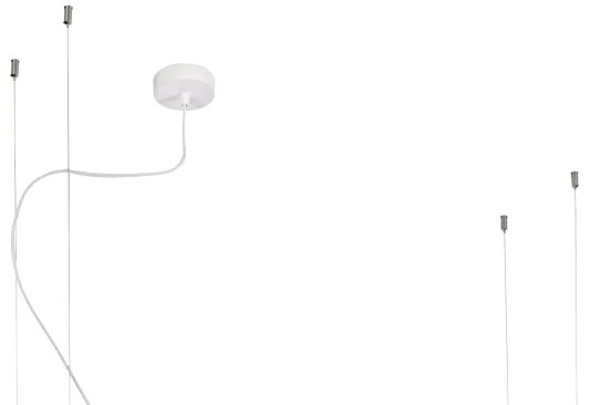 ONLI - Luster na lanku s poličkou JEFFER 4xE27/22W/230V biela